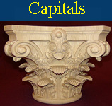 Carved column capitals 