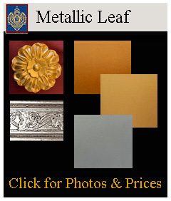 Metallic Leaf Paints for Carvings